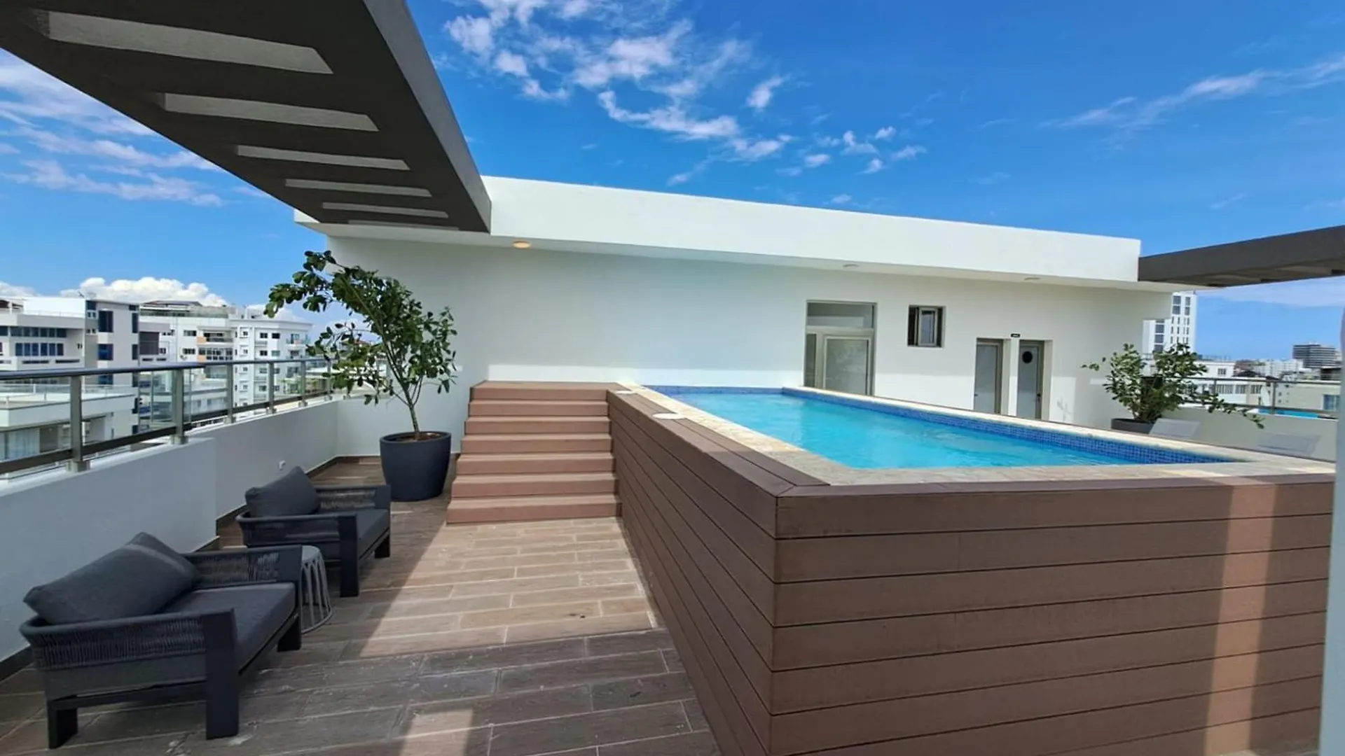 Luxury Apt Ibr Naco 1Br Poolgym Santo Domingo 0*,